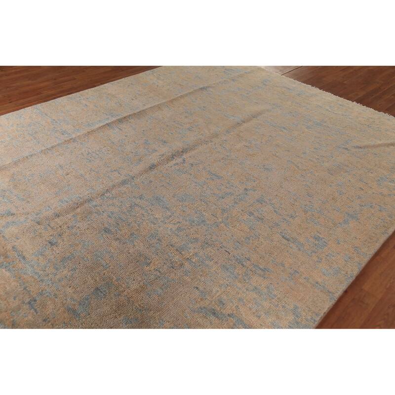 Heriz Serapi Indian Area Rug Handmade Wool Carpet - 7'9"x 10'0"