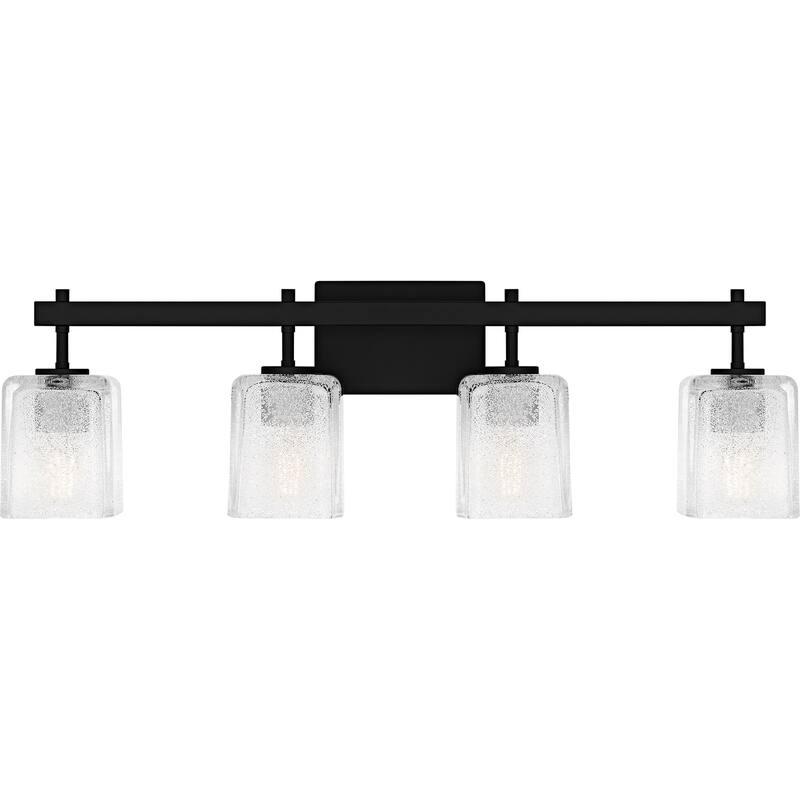 Brenthouse 4-Light Matte Black Bath Light