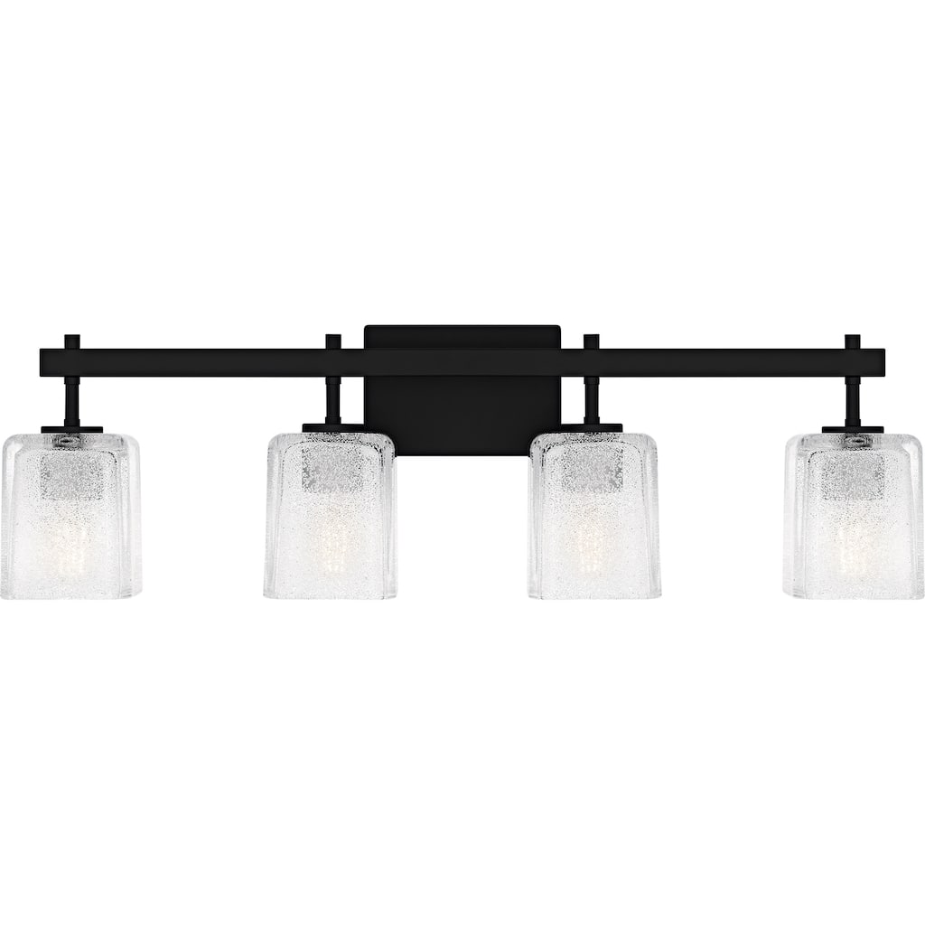 Brenthouse 4-Light Matte Black Bath Light