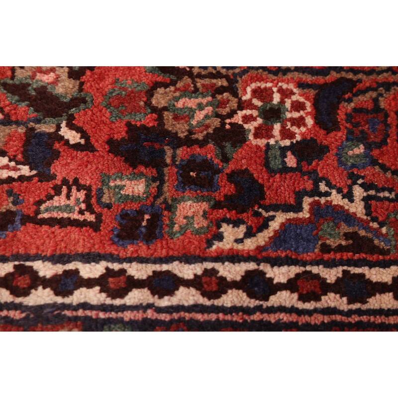 ECARPETGALLERY Hand-knotted Andelz Red Wool Rug - 3'6 x 10'4