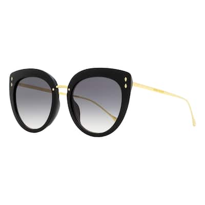Isabel Marant Women's Cat Eye Sunglasses - Black/Gold