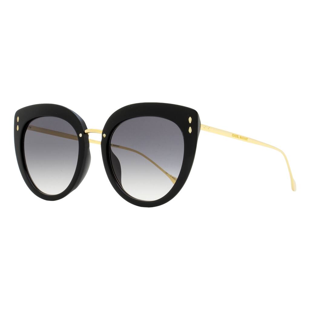 Isabel Marant Women's Cat Eye Sunglasses - Black/Gold