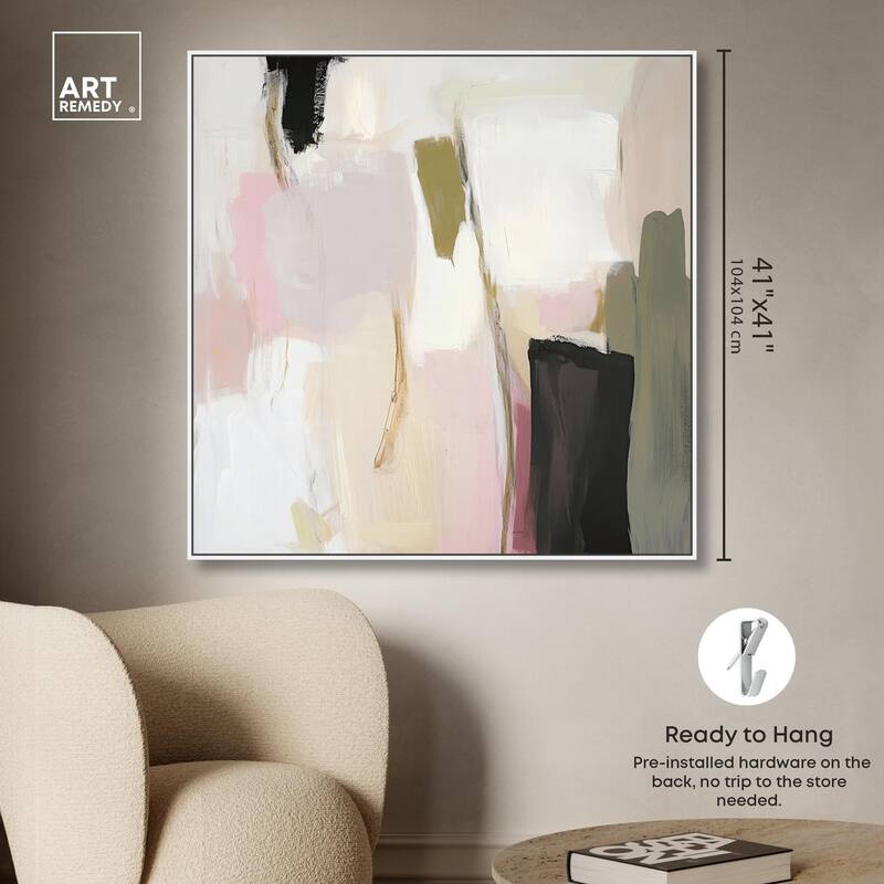 Dynamic Color I Canvas by Art Remedy