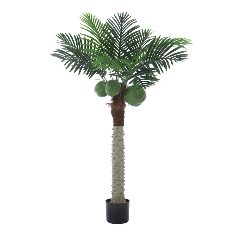 10ft Tall Artificial Phoenix Palm Tree Tropical Fake Tree - 4.9FT
