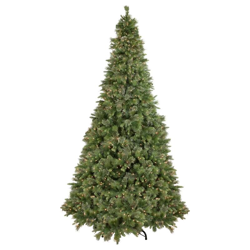 9.5' Full Kingston Cashmere Pine Artificial Tree Clear Lights - 9.5 Foot