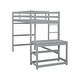 preview thumbnail 14 of 13, Twin High Loft Bed with Ladder,Guardrails
