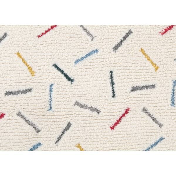 slide 2 of 3, 5X8 Area Rug COLORED SPRINKLES - 5' x 8'