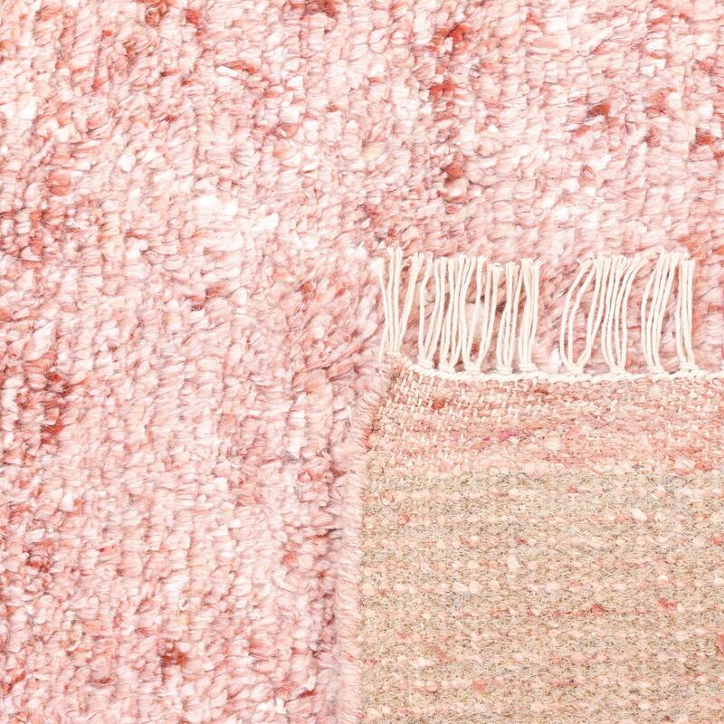 Overton Handmade Shaggy Boho Moroccan Area Rug
