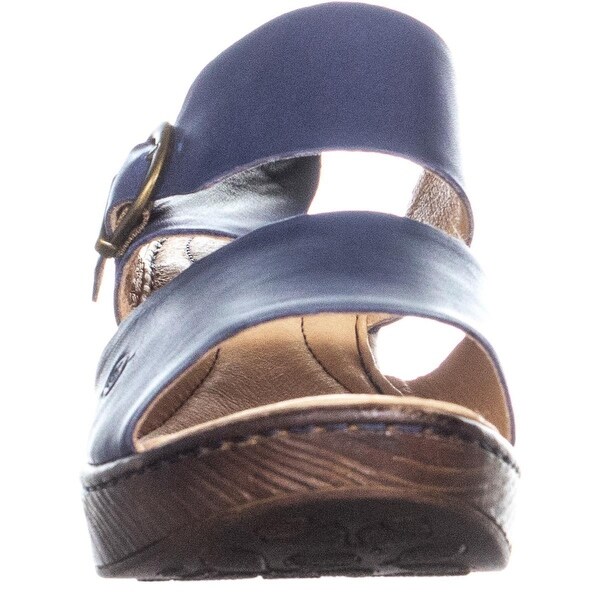 born navy sandals