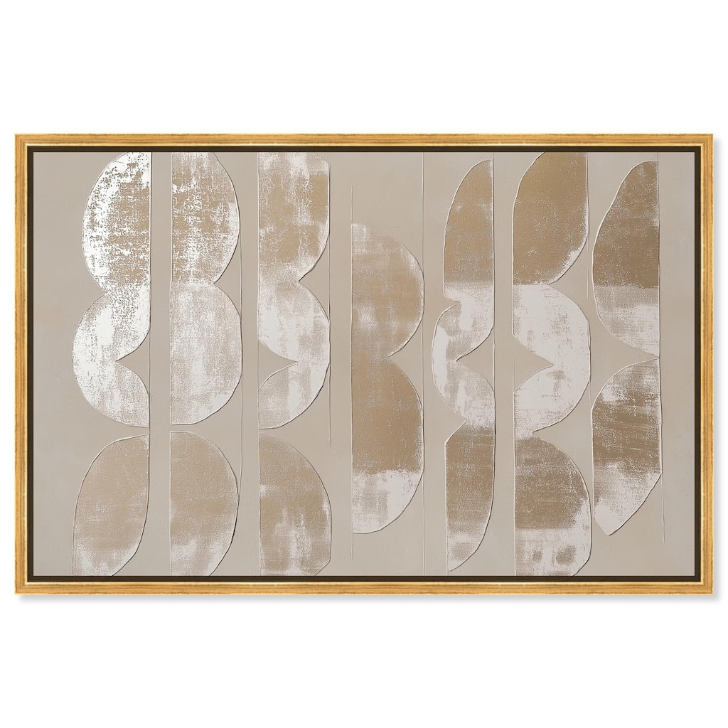 Columnar Shapes II Canvas by Art Remedy