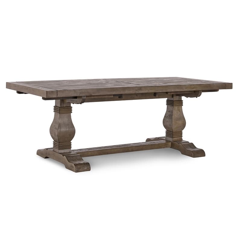 Kasey Reclaimed Pine Extension 84"-114" Dining Table by Kosas Home
