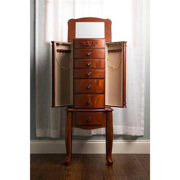 Shop Hives Honey Morgan Standing Jewelry Armoire Overstock 28530726