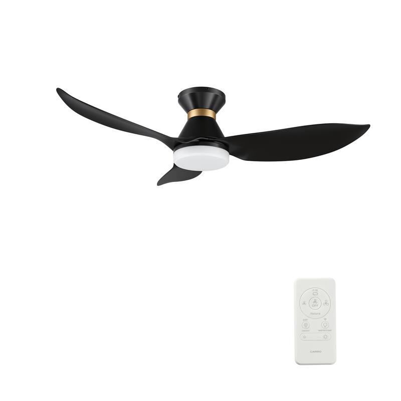CARRO 45" ABS 3-Blade Indoor Smart Ceiling Fan with LED Light and Remote
