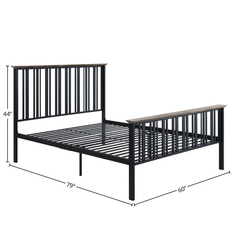 Metal Bed Frame(Only Bed) - Full