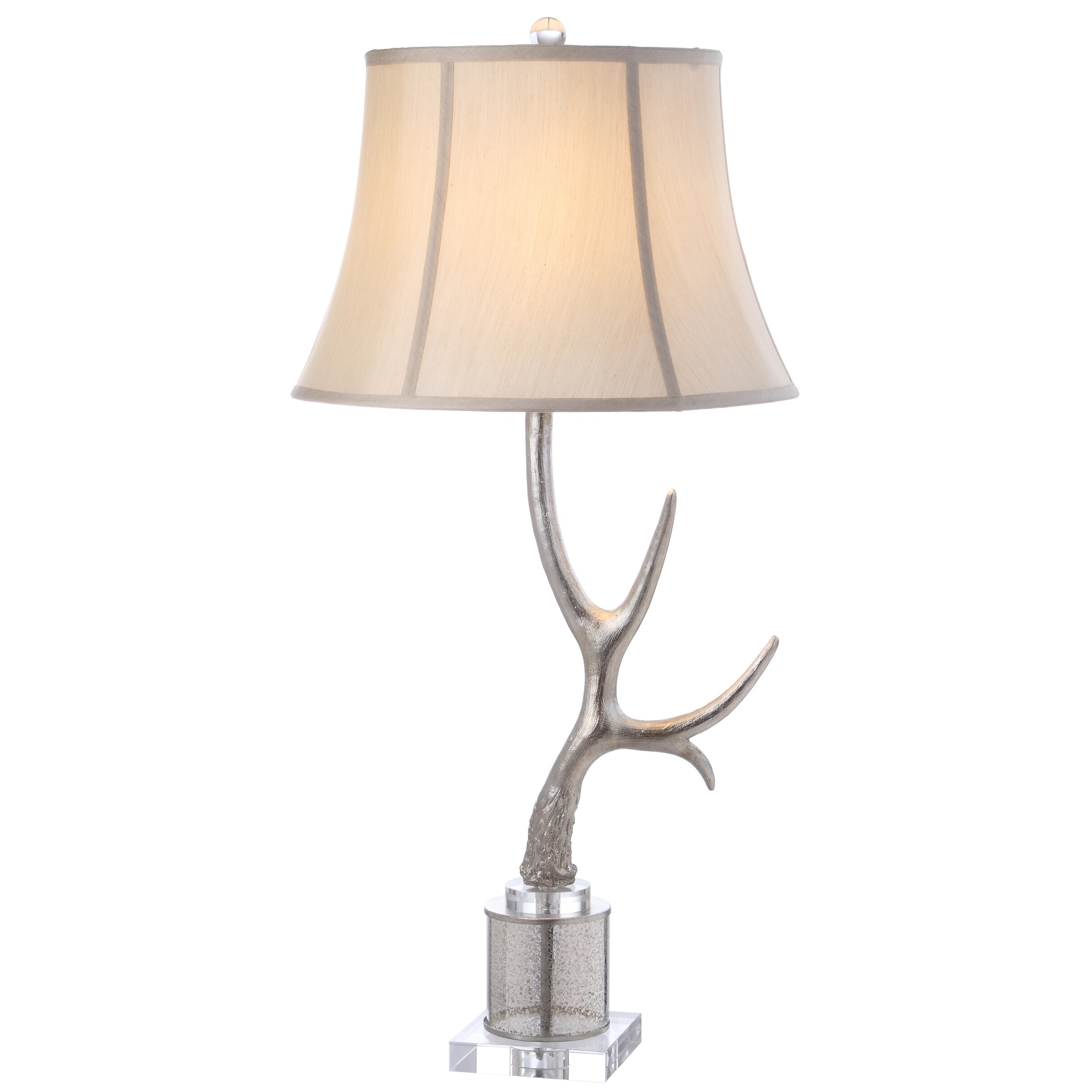 Silver antler lamp discount