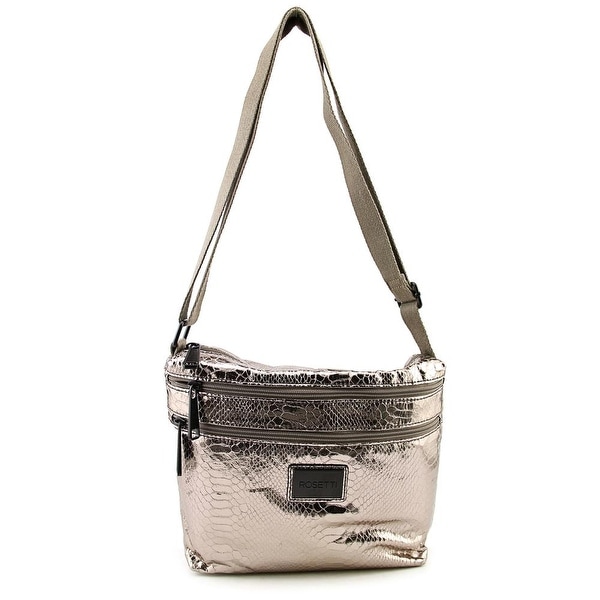 Rosetti Go Cool And Collected Mid Crossbody Women Synthetic Messenger - Silver