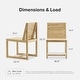 preview thumbnail 8 of 22, mopio Bruno Outdoor Dining Set