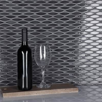 Merola Tile Pescado Storm Grey 12" x 12-1/2" Porcelain Floor and Wall Tile