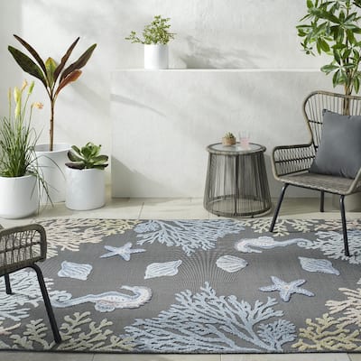 Livabliss Lakeside Nature Outdoor Area Rug
