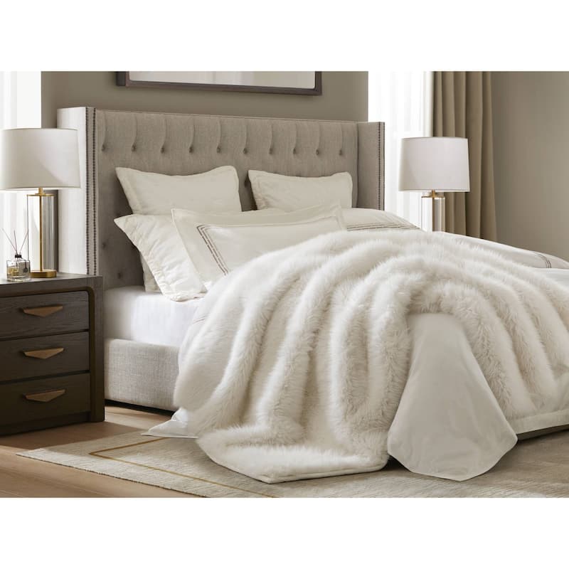 Harbor House Botswana Animal Print Faux Fur Throw Blanket