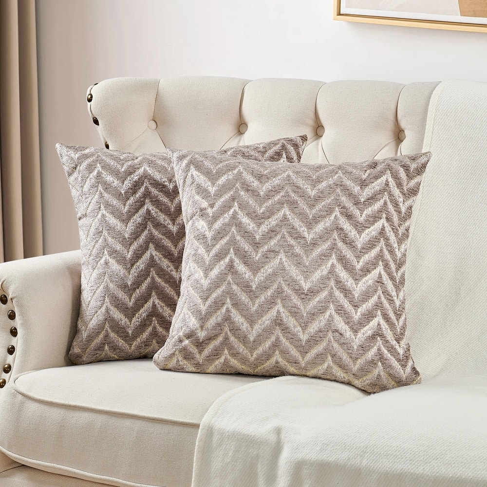 Arusha Jacquard Chenille 2 Piece Set Pillow Shell