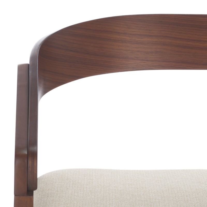 SAFAVIEH COUTURE Hildabryna Wood Dining Chair (Set of 2) - 21"W x 21"D x 26"H