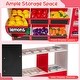 preview thumbnail 15 of 30, Costway Kids Grocery Store Playset Wooden Pretend Play Supermarket - See Details