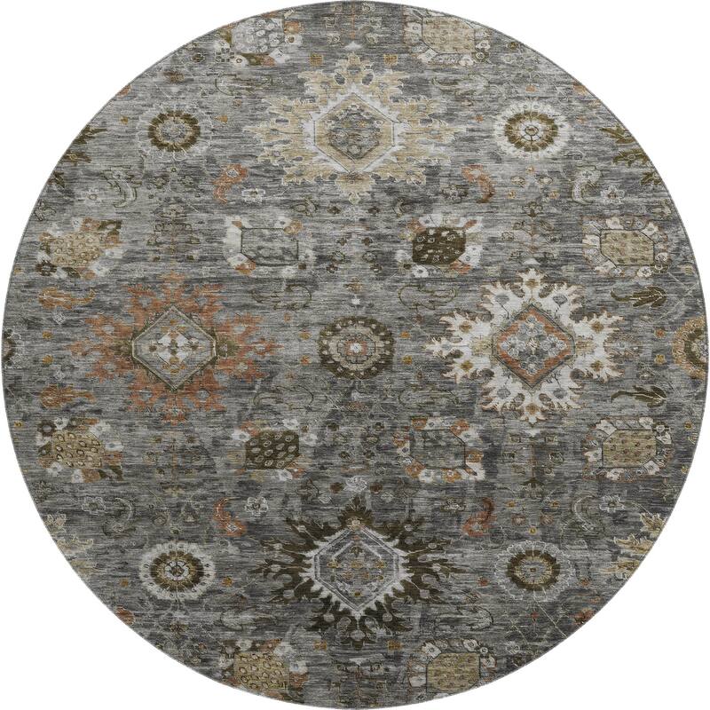 Premium Washable Super Soft Traditional Kashan Mayfield Rug