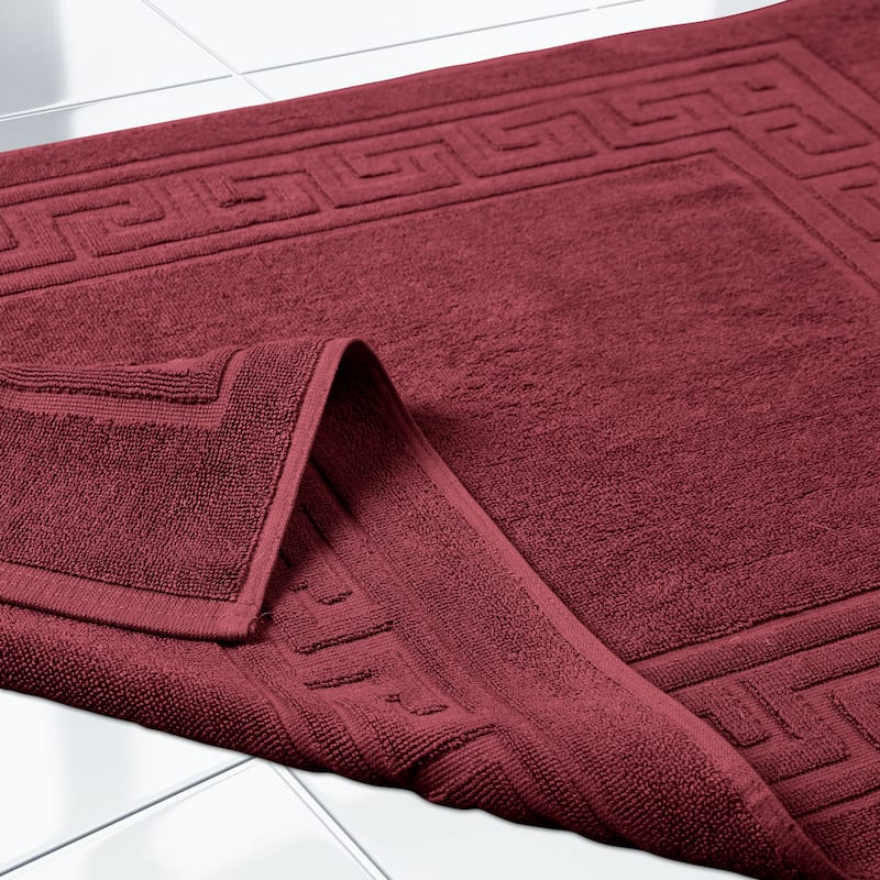 Superior Plush & Absorbent 900 GSM Cotton Bath Mat - (Set of 2)