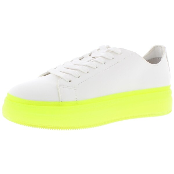 steve madden leather platform sneakers