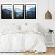 preview thumbnail 2 of 5, (Set of 3) Triptych Wall Art Wall Art Morning Mountain Views by Tanya Shumkina Framed Prints - Variety of Sizes and Colors