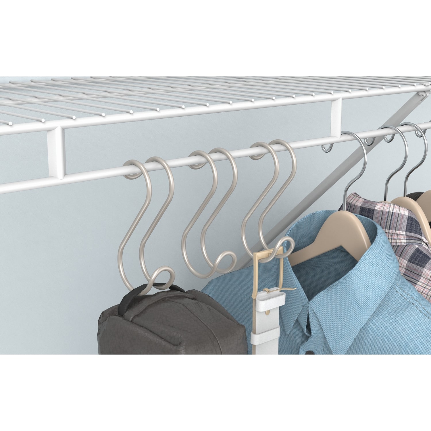 ClosetMaid Decorative Closet Accessory Hook Organizer (3-Pack) - On ...