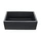 preview thumbnail 9 of 14, Highpoint Collection Reversible 30-inch Fireclay Farmsink Matte Dark Grey