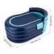 preview thumbnail 2 of 4, Portable Inflatable Bathtub for Adults - Warm Indoor Spa - Blue
