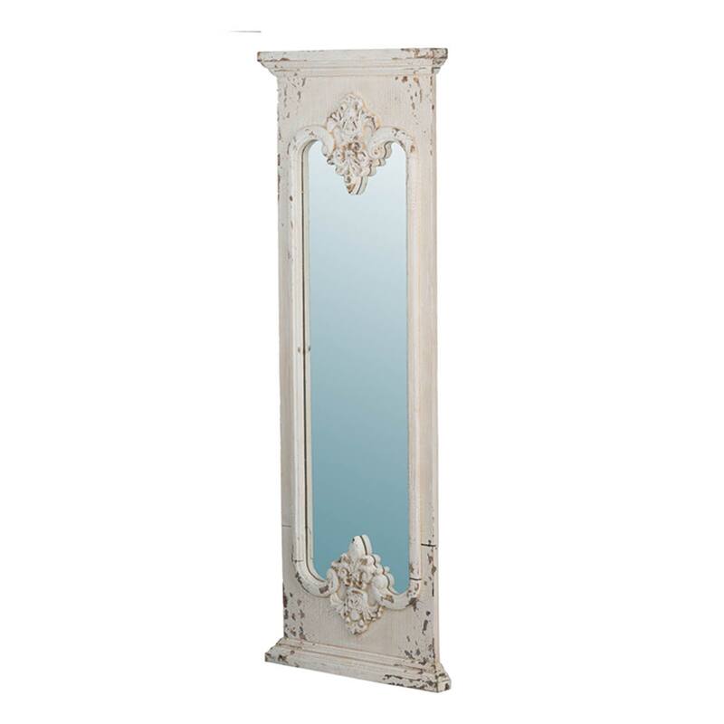Full Length Mirror with Solid Wood Frame