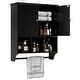 preview thumbnail 15 of 54, Futzca Bathroom Cabinet Wall Mounted, Storage Cabinet with Doors and Shelves