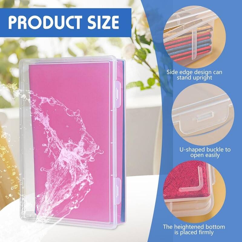 8.5 x 11 Inch Letter Storage Plastic Storage Box Bed Bath & Beyond
