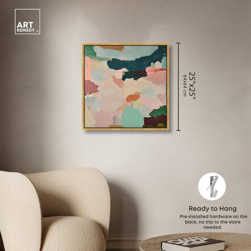 Brushed Beauty IV Canvas by Art Remedy