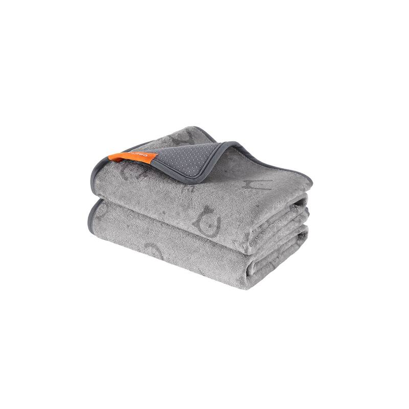 Washable Pee Pads for Dogs, 2 Pack, Reusable, High Absorbency, Leakproof Protection - M - Dove-Grey