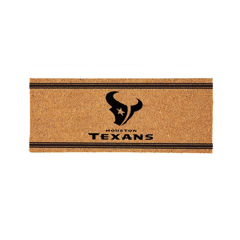 Houston Texans Monochrome Indoor/Outdoor Coir Door Mat