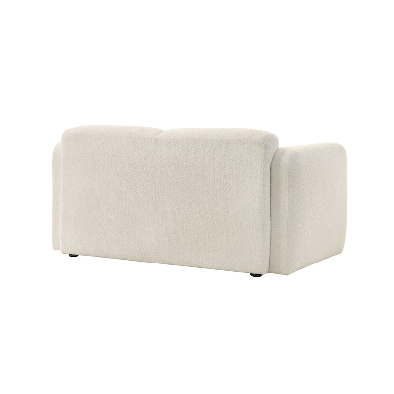 Sierra Ivory Boucle Accent Chair, Loveseat, Sofa, or Living Room Set