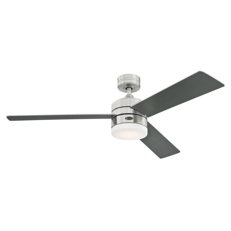Westinghouse 7400A00 Alta Vista 52" 3 Blade Indoor Smart LED Ceiling - Brushed Nickel