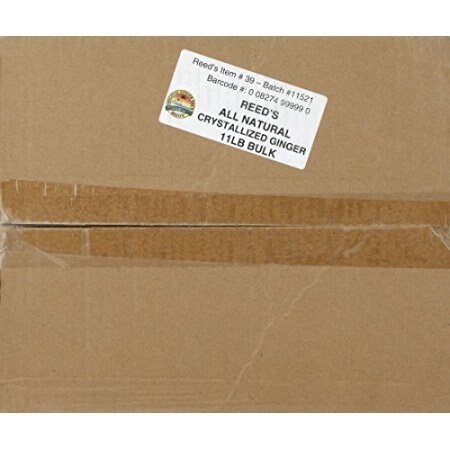 Reed's Ginger Beer Crystallized Ginger - Original - Case of 11 - 1 lb.
