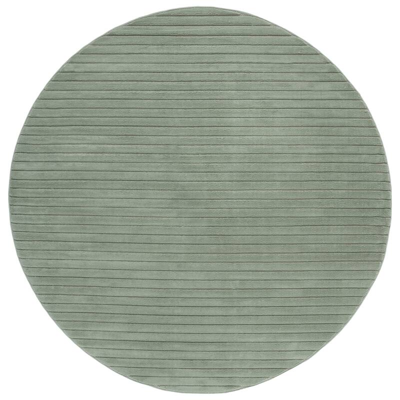 SAFAVIEH Selena Brunetta Modern Contemporary Rug - 6'7" Round - Green