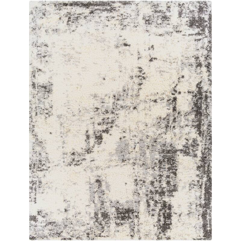 Livabliss Modern & Contemporary Eskimo Shag Abstract Area Rug