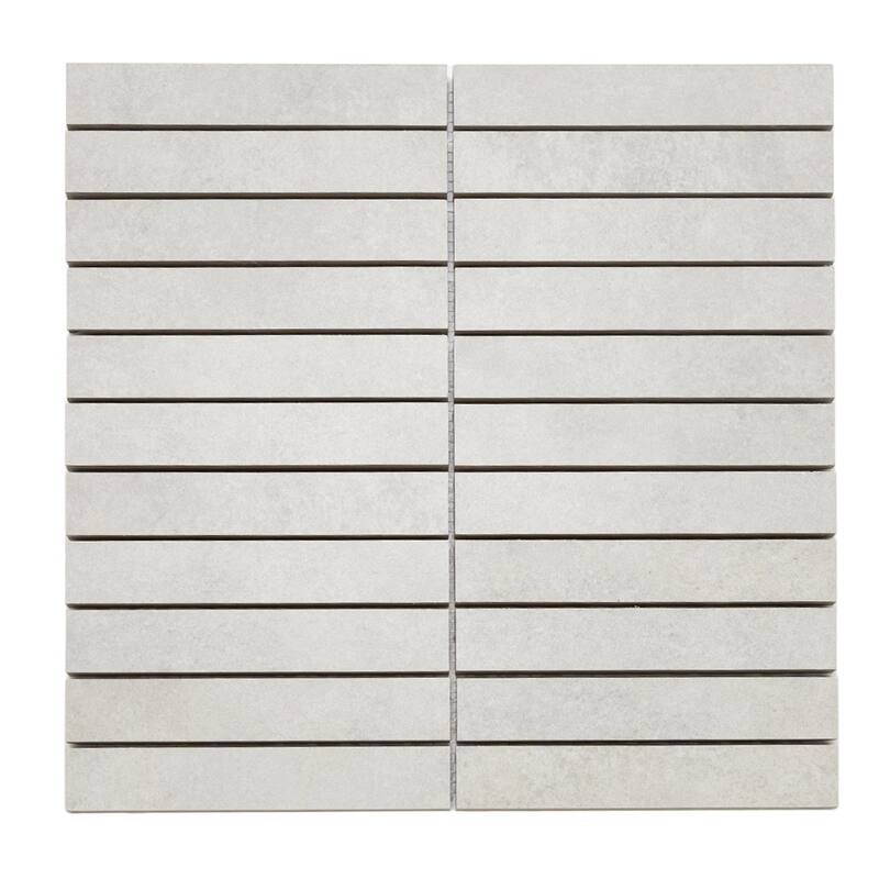 Foundry 1x6 Matte Porcelain Subway Mosaic Tile - Floor, Wall, Backsplash