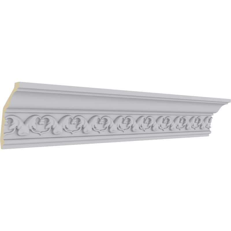 Irwin Crown Moulding - 3 1/8"H x 2 3/8"P x 3 7/8"F x 94 1/2"L