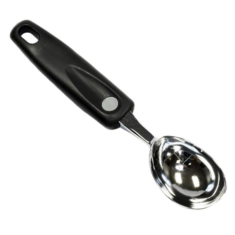 Chef Craft Heavy Duty Chrome Plated Easy Grip Ice Cream Scoop - 1 Pack