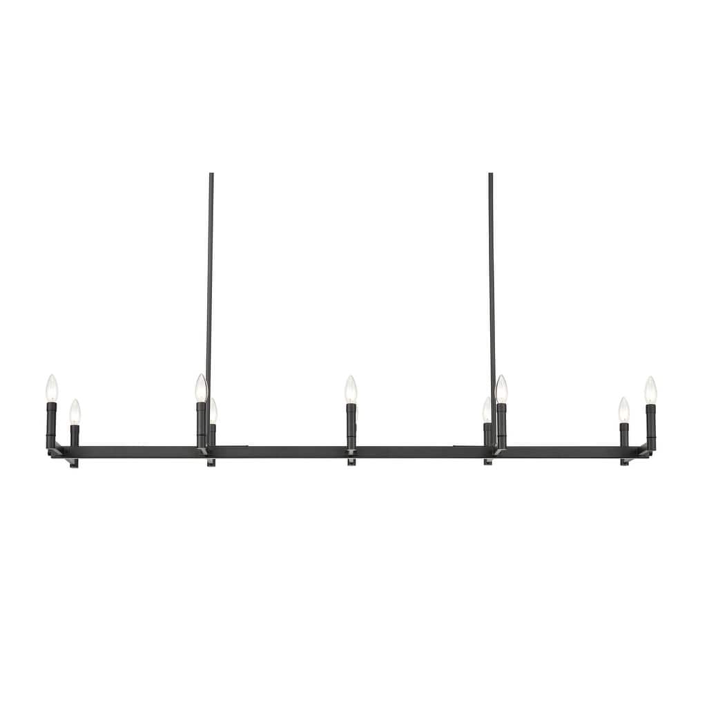 Millennium Lighting 99701 Daxley 10 Light 60" Wide Taper Candle Style
