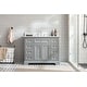 preview thumbnail 83 of 91, South Bay 37" Bathroom Vanity 43 - Grey